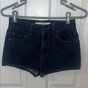 ABERCROMBIE & FITCH Denim Blue Women's Shorts size 0, 25 waist